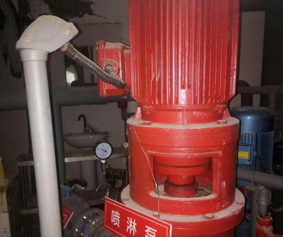 消防泵进行保养维护